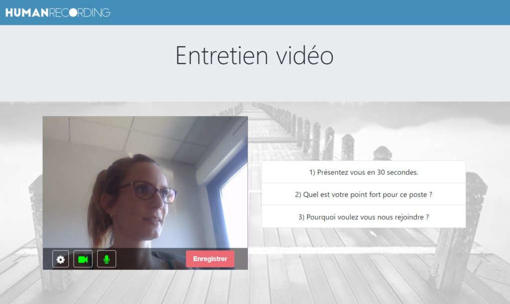 Entretien video différé HumanSourcing